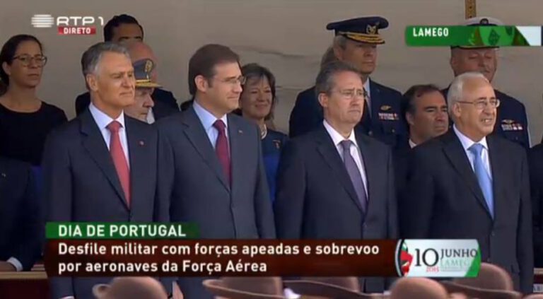 Cheiro a bafio impera nas cerimónias do 10 de Junho (por Telmo Vaz Pereira)