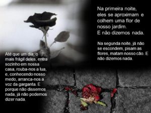 não dizemos nada