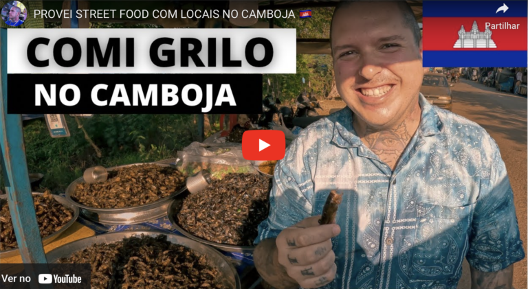 Provei Street Food com locais no Camboja