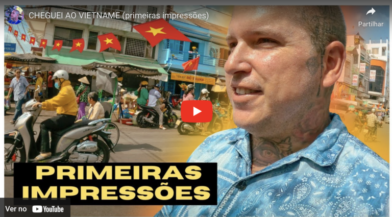 Cheguei ao Vietname (primeiras impressões)