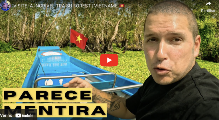 Visitei a Incrível Tra Su Forest – Vietname